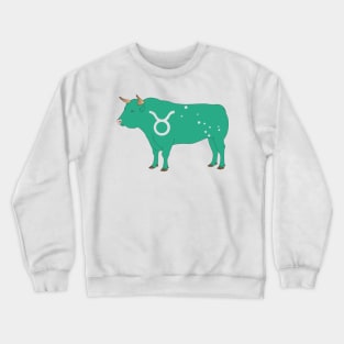 Taurus (Jungle Green) Crewneck Sweatshirt